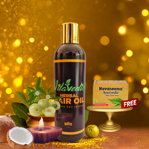 Nilavedic Ayurvedic Hair Oil | Traditionally Crafted in Wayanad