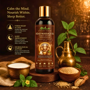 Head Massage Oil 100ml | Ayurvedic Oil for Relaxation & Sleep Support