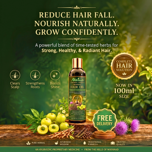 Nilavedic Herbal Hair Oil 100ml